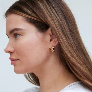 Madewell Knotted Medium Stud Earrings